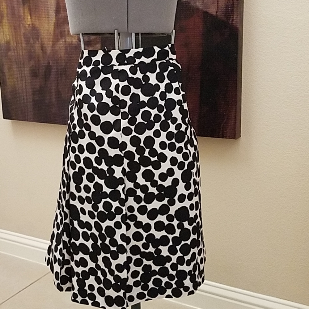Polka dot skirt